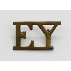 Essex Yeomanry (E.Y.) Shoulder Title