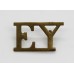 Essex Yeomanry (E.Y.) Shoulder Title