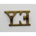 Essex Yeomanry (E.Y.) Shoulder Title