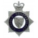 Norfolk Constabulary Senior Officer's Enamelled Cap Badge - Queen's Crown