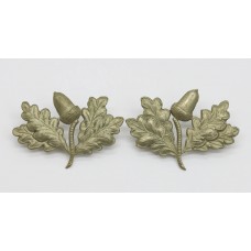 Pair of South Notts Hussars Collar Badges