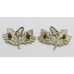 Pair of South Notts Hussars Collar Badges