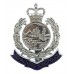 Royal Hong Kong Police Enamelled Cap Badge - Queen's Crown