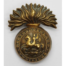 Northumberland Fusiliers Brass Cap Badge