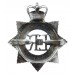 Humberside Police Senior Officer's Enamelled Cap Badge - Queen's Crown