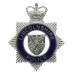 Lincolnshire Police Senior Officer's Enamelled Cap Badge - Queen's Crown