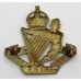 North Irish Horse Cap Badge - King's Crown (Non Voided Harp)