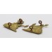 Pair of Norfolk Regiment Collar Badges