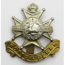 Notts & Derby Regiment (Sherwood Foresters) Cap Badge