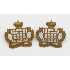 Pair of Royal Gloucestershire Hussars Collar Badges