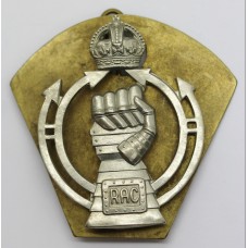 Royal Armoured Corps (R.A.C.) Cap Badge - King's Crown (2nd Pattern)