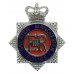 Greater Manchester Police Senior Officer's Enamelled Cap Badge - Queen's Crown