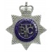 British Transport Commission (B.T.C.) Police Senior Officer's Enamelled Cap Badge - Queen's Crown