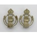 Pair of Royal Armoured Corps (R.A.C.) Collar Badges - King's Crown