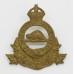 Royal Canadian Army Pay Corps (R.C.A.P.C.) Cap Badge - King's Crown