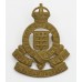 Royal Canadian Army Ordnance Corps Cap Badge - King's Crown