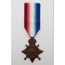 WW1 1914-15 Star - Cpl. W. Binner. 13th Bn. Kings (Liverpool) Regiment - Killed in Action