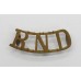 WWI Royal Naval Division (R.N.D.) Shoulder Title