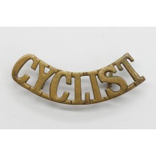 Army Cyclist Corps (CYCLIST) Shoulder Title