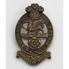 Princess of Wales's Royal Regiment Cap Badge