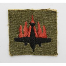 5th Anti-Aircraft Division Cloth Formation Sign