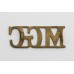 Machine Gun Corps (M.G.C.) Shoulder Title