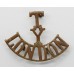 County of London Yeomanry (T/Y/LONDON) Shoulder Title