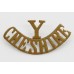 Cheshire Yeomanry (Y/CHESHIRE) Shoulder Title