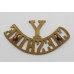 Cheshire Yeomanry (Y/CHESHIRE) Shoulder Title