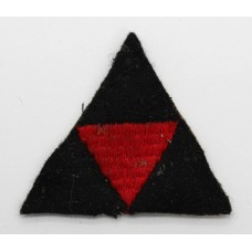 3rd Infantry Division Cloth Formation Sign