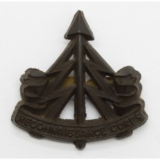 Reconnaissance Corps WW2 Plastic Economy Cap Badge