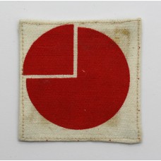 4th Infantry Division Printed Formation Sign (2nd Pattern)