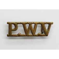 South Lancashire Regiment (P.W.V.) Shoulder Title