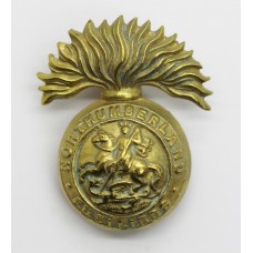 Northumberland Fusiliers Brass Cap Badge