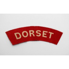 Dorsetshire Regiment (DORSET) WW2 Printed Shoulder Title