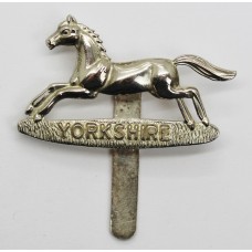 Prince of Wales's Own Regiment of Yorkshire Chrome Cap Badge