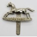 Prince of Wales's Own Regiment of Yorkshire Chrome Cap Badge