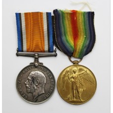 WW1 British War & Victory Medal Pair - Pte. J.G. Murray, Highland Light Infantry