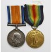 WW1 British War & Victory Medal Pair - Pte. J.G. Murray, Highland Light Infantry