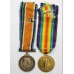 WW1 British War & Victory Medal Pair - Pte. G.A. Pugh, King's Shropshire Light Infantry