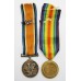 WW1 British War & Victory Medal Pair - Pte. G.A. Pugh, King's Shropshire Light Infantry