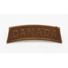 WWI Canadian Infantry (CANADA) Shoulder Title (Dated 1916)