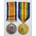 WW1 British War & Victory Medal Pair - Pte. G.C. Tuckley, Duke of Cornwall's Light Infantry