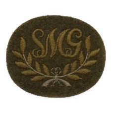 British Army Sten Machine Gun (S.M.G.) Cloth Proficiency Arm Badge