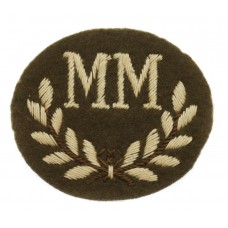British Army Mortar Man (M.M.) Cloth Proficiency Arm Badge