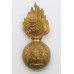 Victorian Royal Irish Fusiliers Fur Cap Grenade Badge
