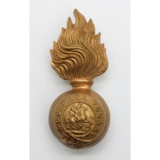 Northumberland Fusiliers Fur Cap Grenade Badge