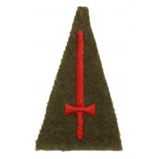 A.T.S. (Auxiliary Territorial Service) London District Cloth Formation Sign