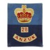 28th Commonwealth Brigade (ANZUK) Printed Formation Sign (3rd Pattern)