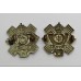 Pair of Highland Light Infantry (H.L.I.) Collar Badges - King's Crown